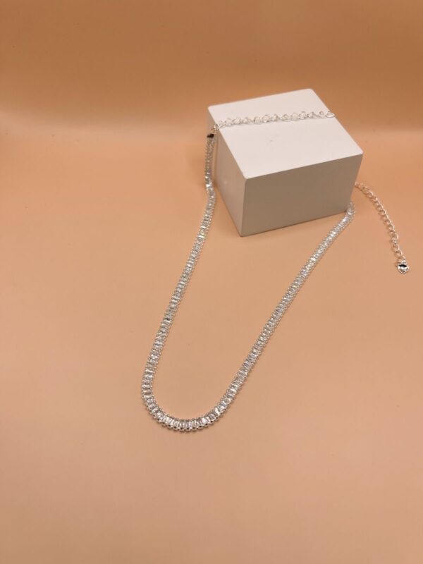 Choker Estilo Riviera - Banho Prata