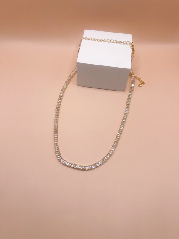 Choker Estilo Riviera - Banho Dourado